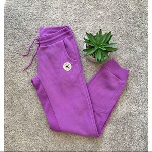 KIDS Converse Chuck Taylor Purple Sweatpant Joggers